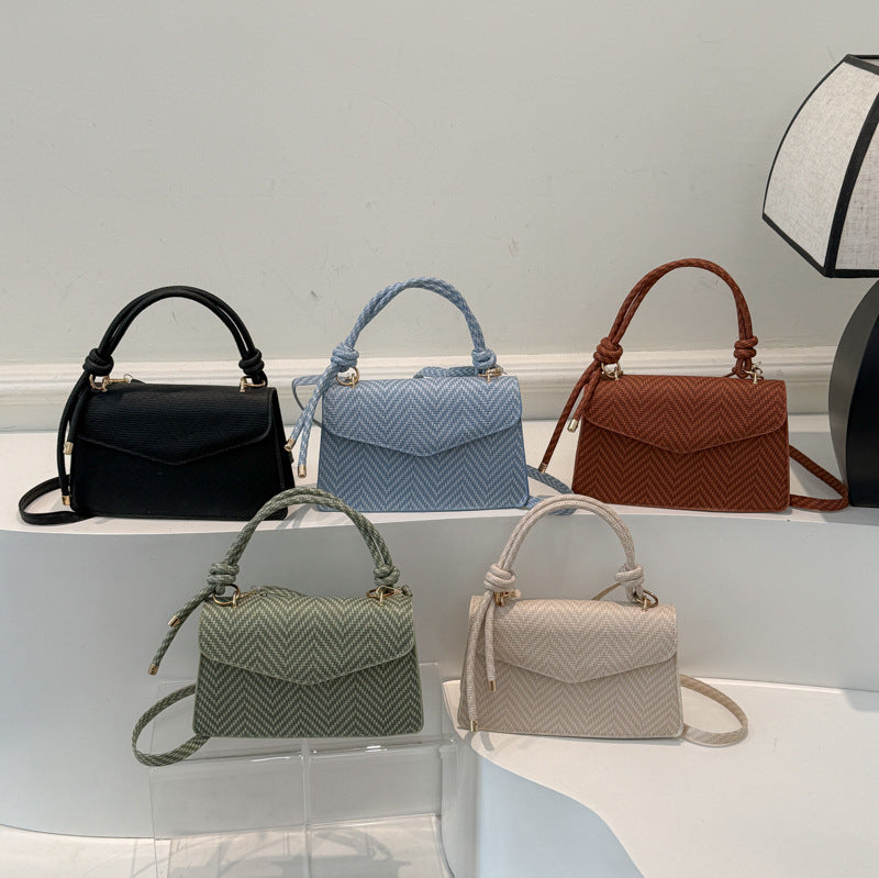 WoElegant Texturiertes Stoffhandtasche Brehn