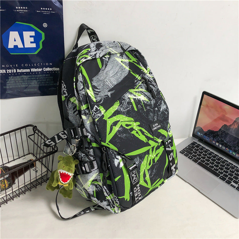 Stylischer Grafikdruck-Rucksack Brehn