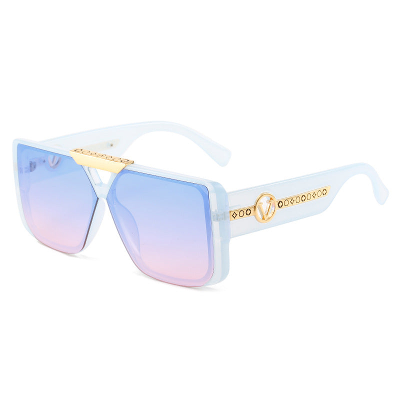 Damen elegante quadratische Sonnenbrille Brehn