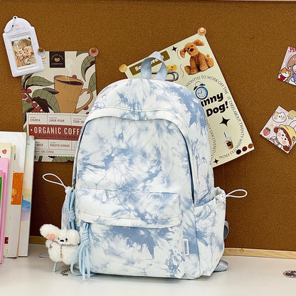 Trendiger Tie-Dye-Muster Rucksack Brehn