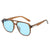 Geometrische Schild Sonnenbrille Brehn