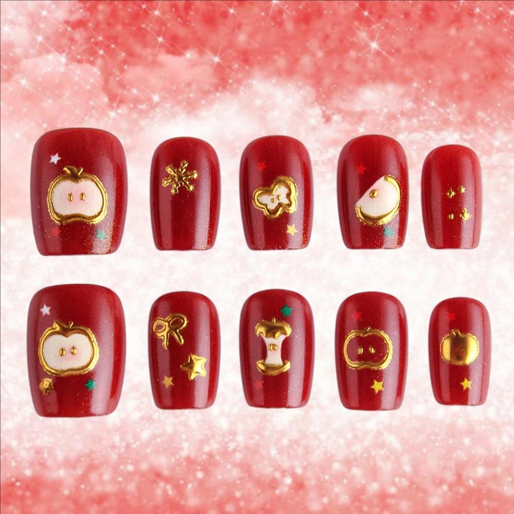 Festliches Themen-Press-On-Nagelset Brehn 1787542947