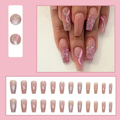 Glamouröse Langanhaltende Acryl-Nagelkunst-Verstärkungen Brehn