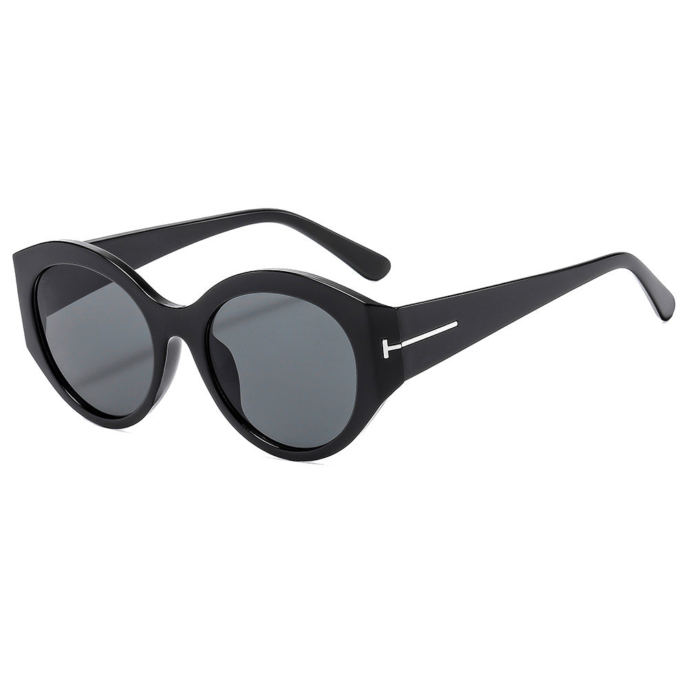 Damen Cat-Eye Sonnenbrille mit extravagantem Rahmen und UV-Schutz Brehn