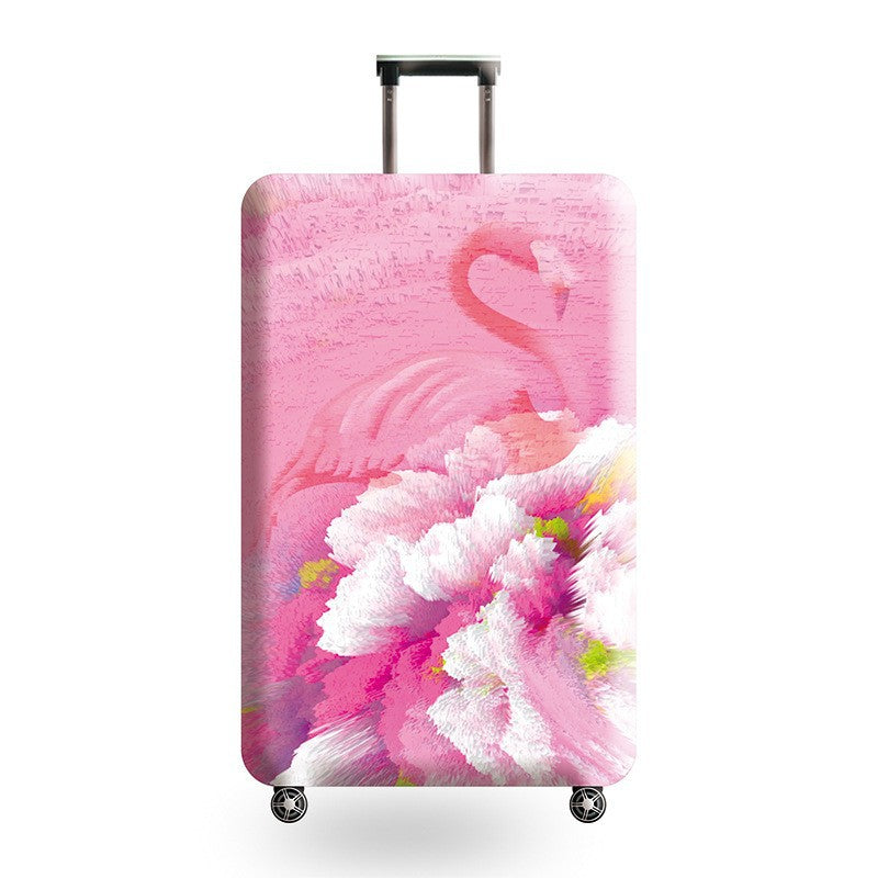 Unisex nan Hartschalen-Trolley mit auffälligem Marmorprint, Teleskopgriff und stoßfester Konstruktion Brehn
