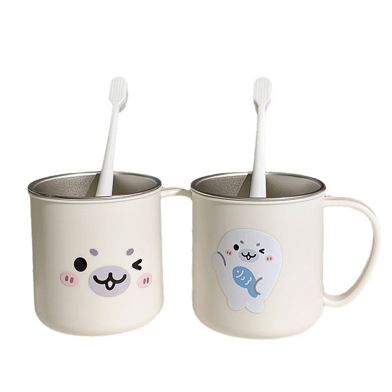 Lustige Tasse mit Niedlichem Seehundmotiv Brehn