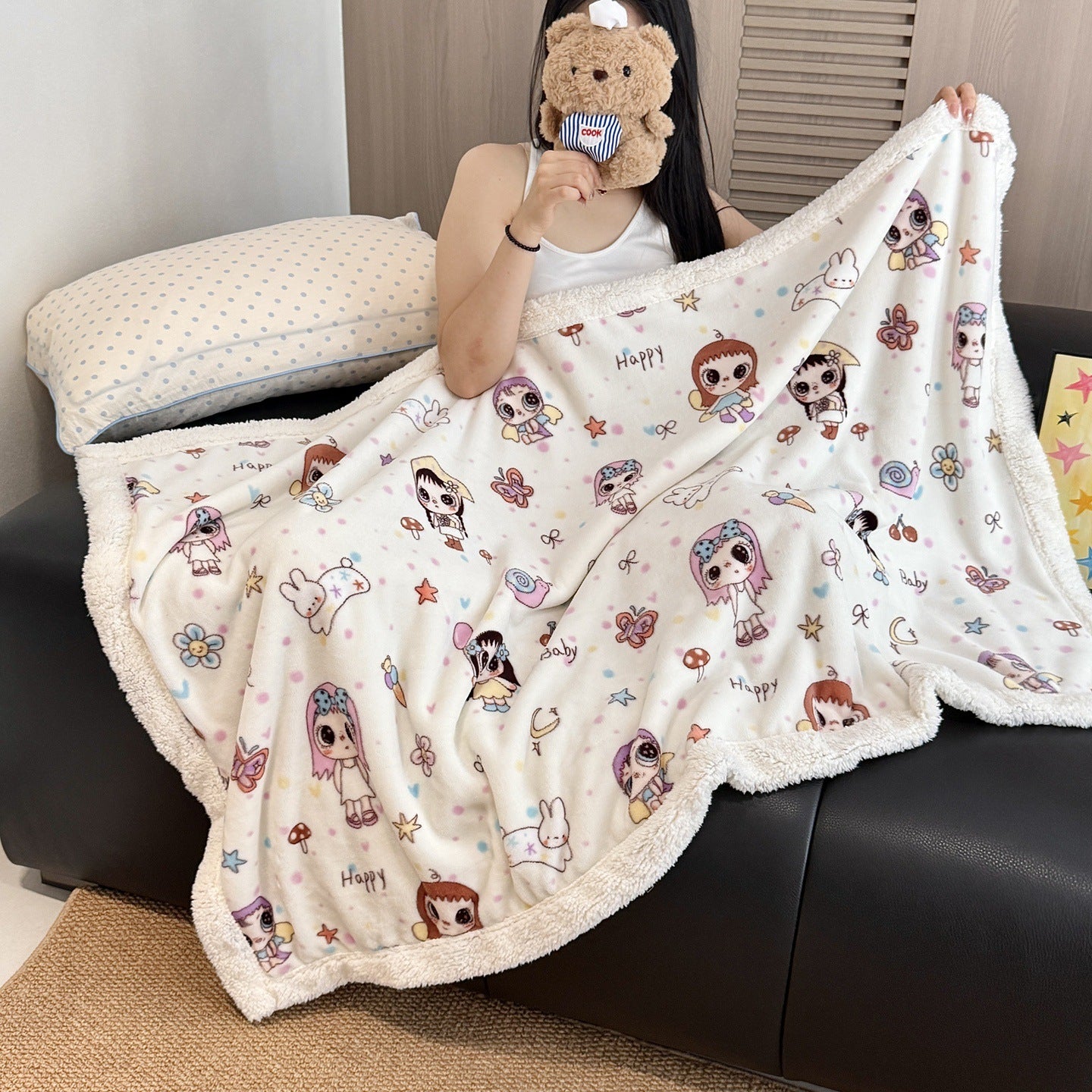 Gemütliche Kuscheldecke Brehn