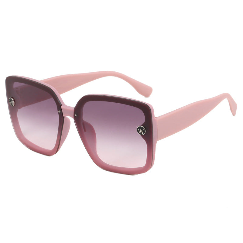 Damen modische quadratische Sonnenbrille mit extravagantem Design Brehn