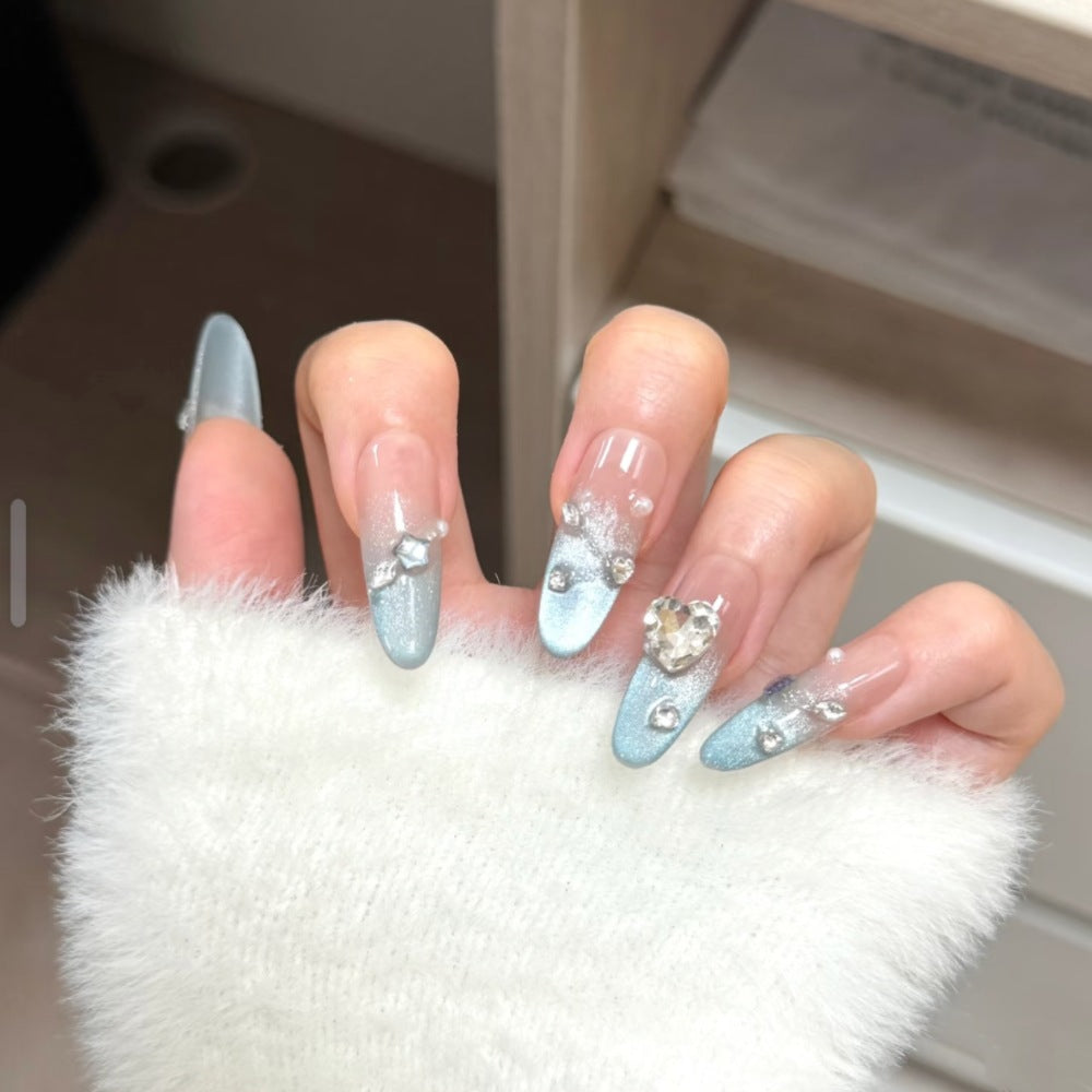 Dekoratives Press-On-Nageldesign Brehn