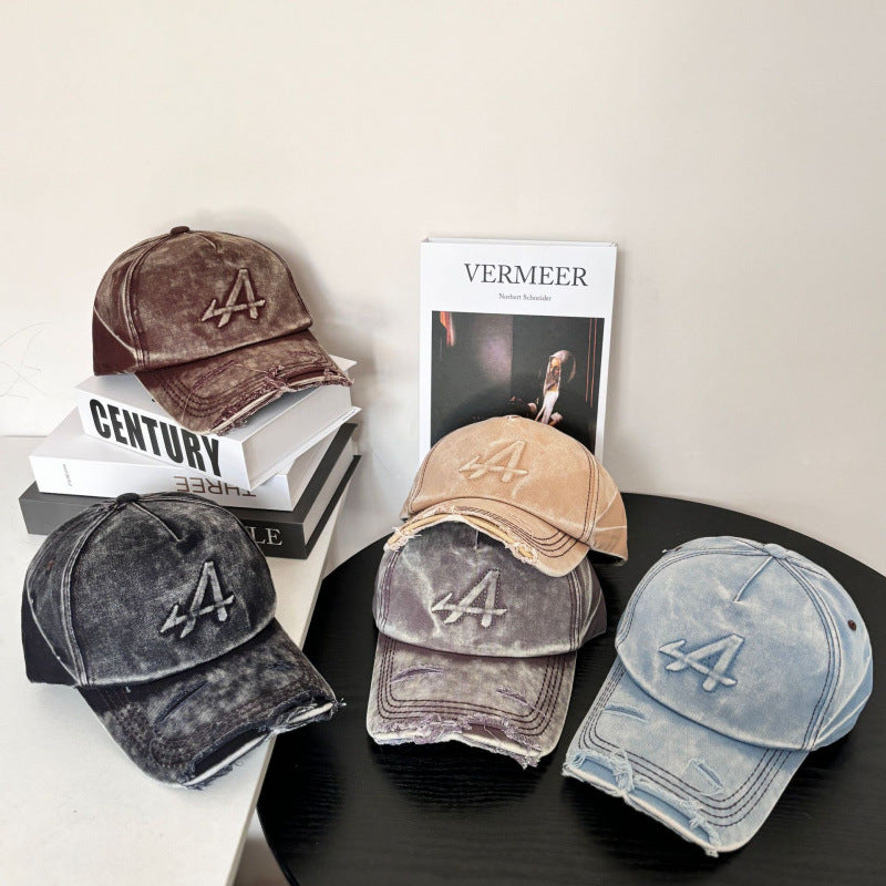 Damen Vintage Look Baseball Cap Brehn