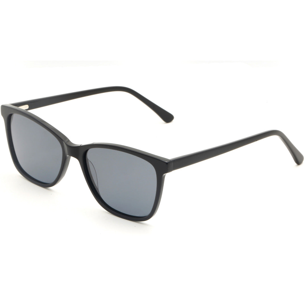 Damen moderne rechteckige Sonnenbrille Brehn