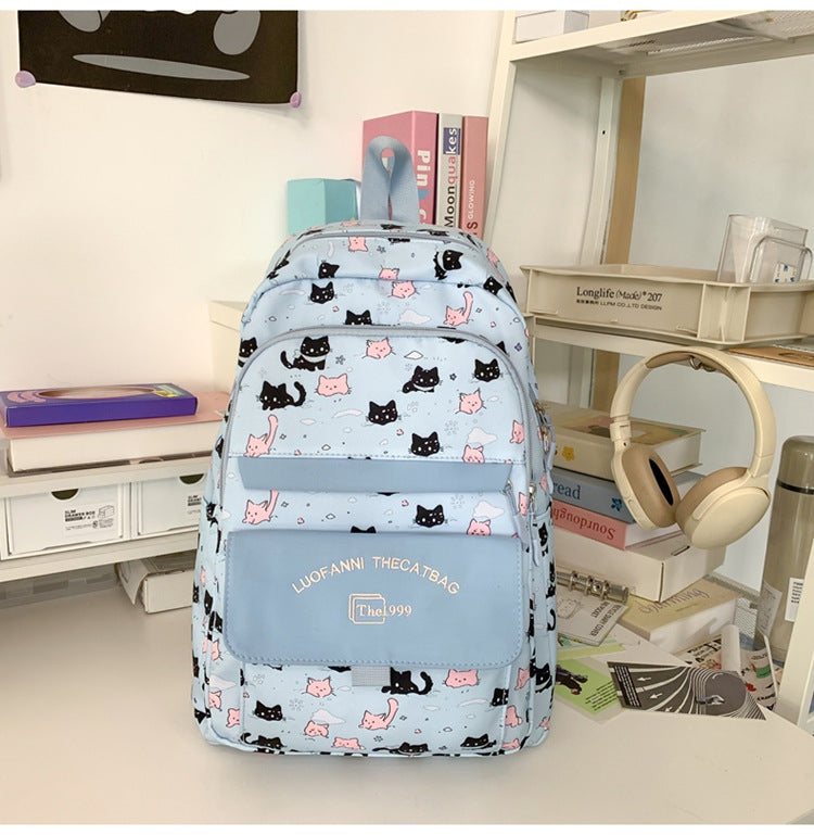 Verspielt Katzenthemen Rucksack Brehn
