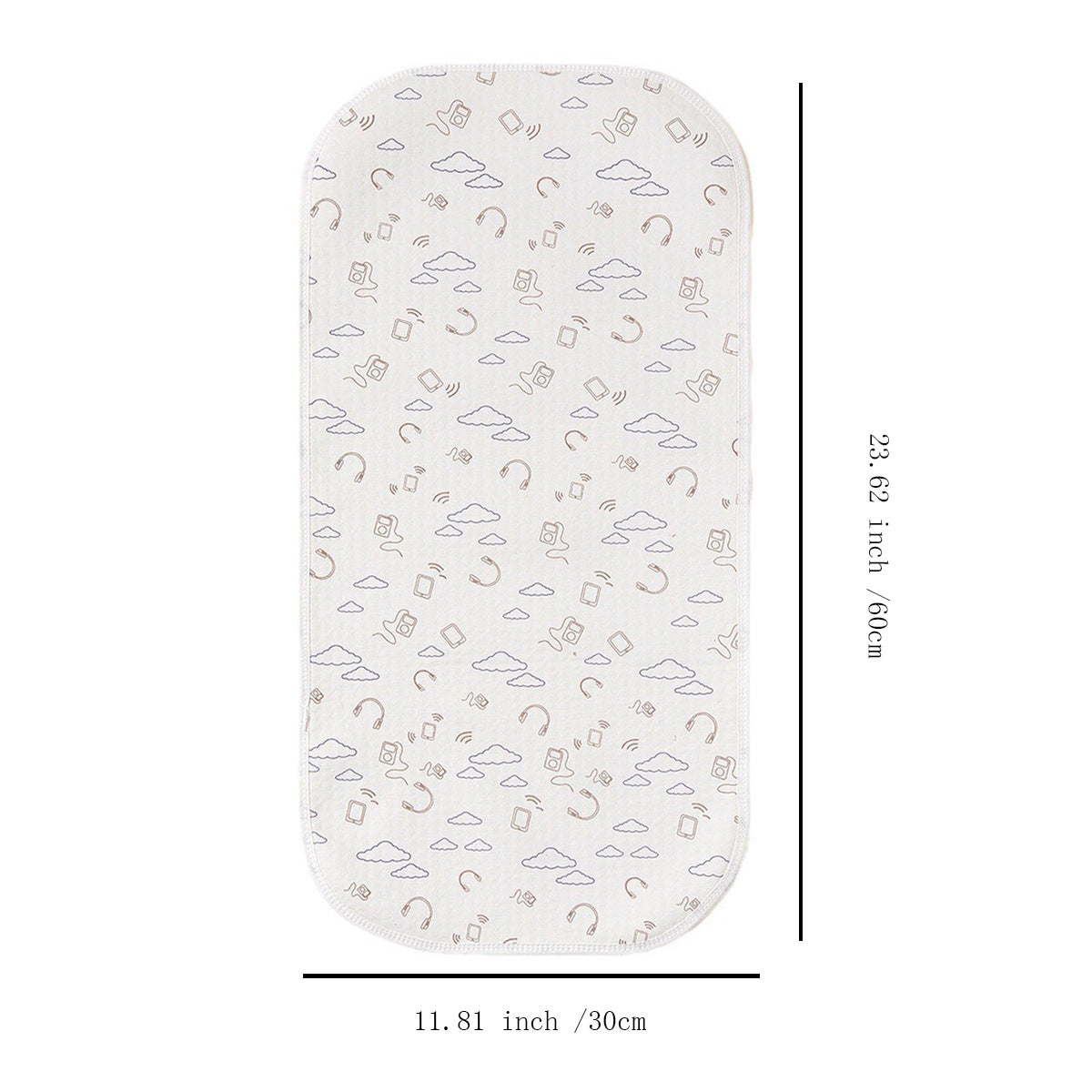 Weiche Baumwolle Baby Wickelmatte Brehn
