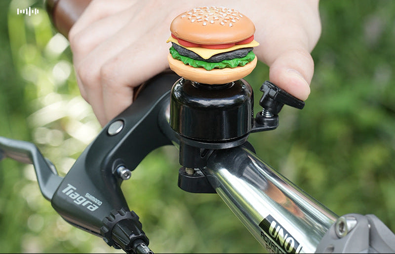 Neuheit Lenkerfahrradglocke mit Silikon-Popcorn-Topper und universellem Clamp Brehn
