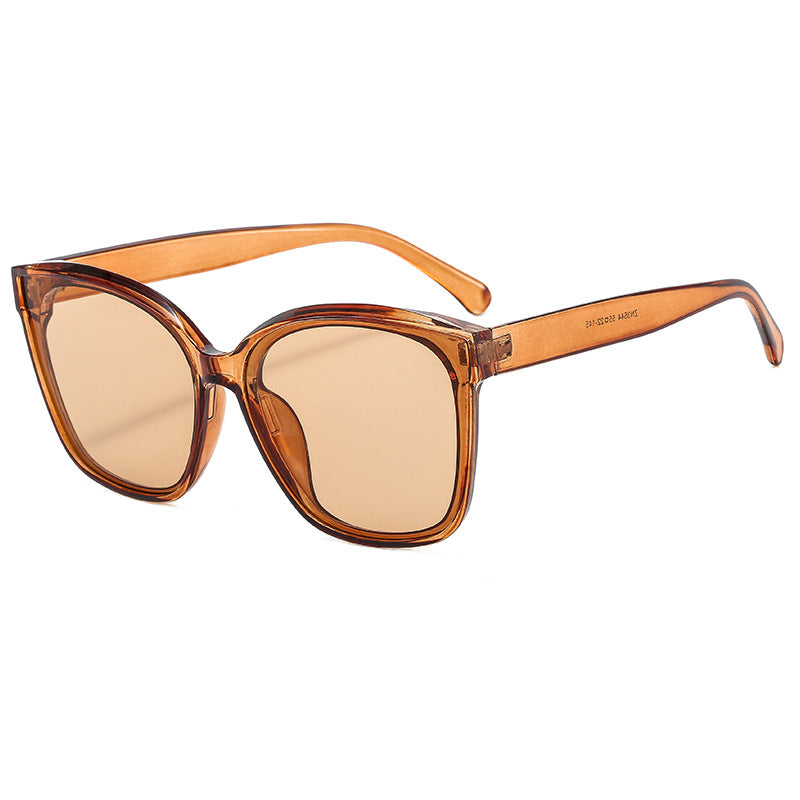 Damen modische Sonnenbrille mit luxuriösem Transparenz-Design Brehn