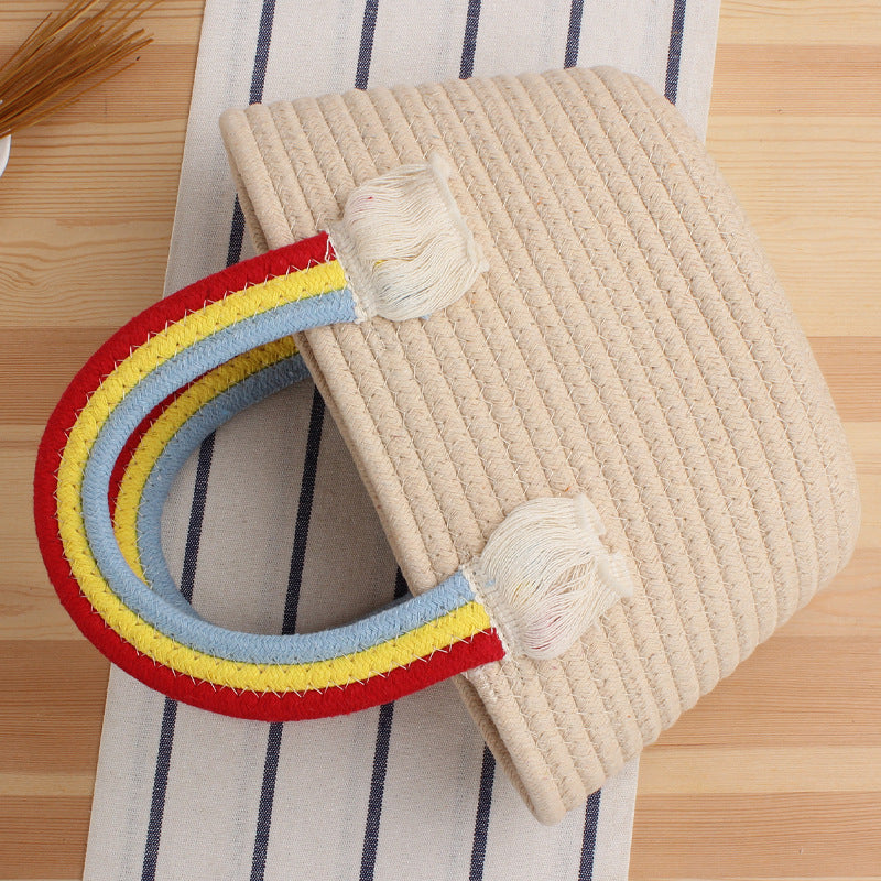 Handtasche Im Fröhlichen Regenbogen-Design Brehn