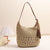 Handgefertigte Schultertasche Aus Geflochtenem Naturmaterial Brehn