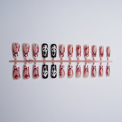 Kreatives Halloween Kunstnagelset Brehn
