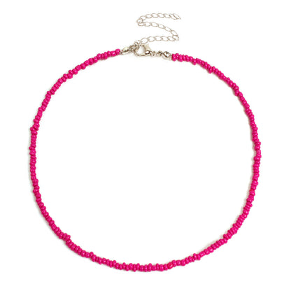 Buntes Perlen-Choker-Halsband Brehn