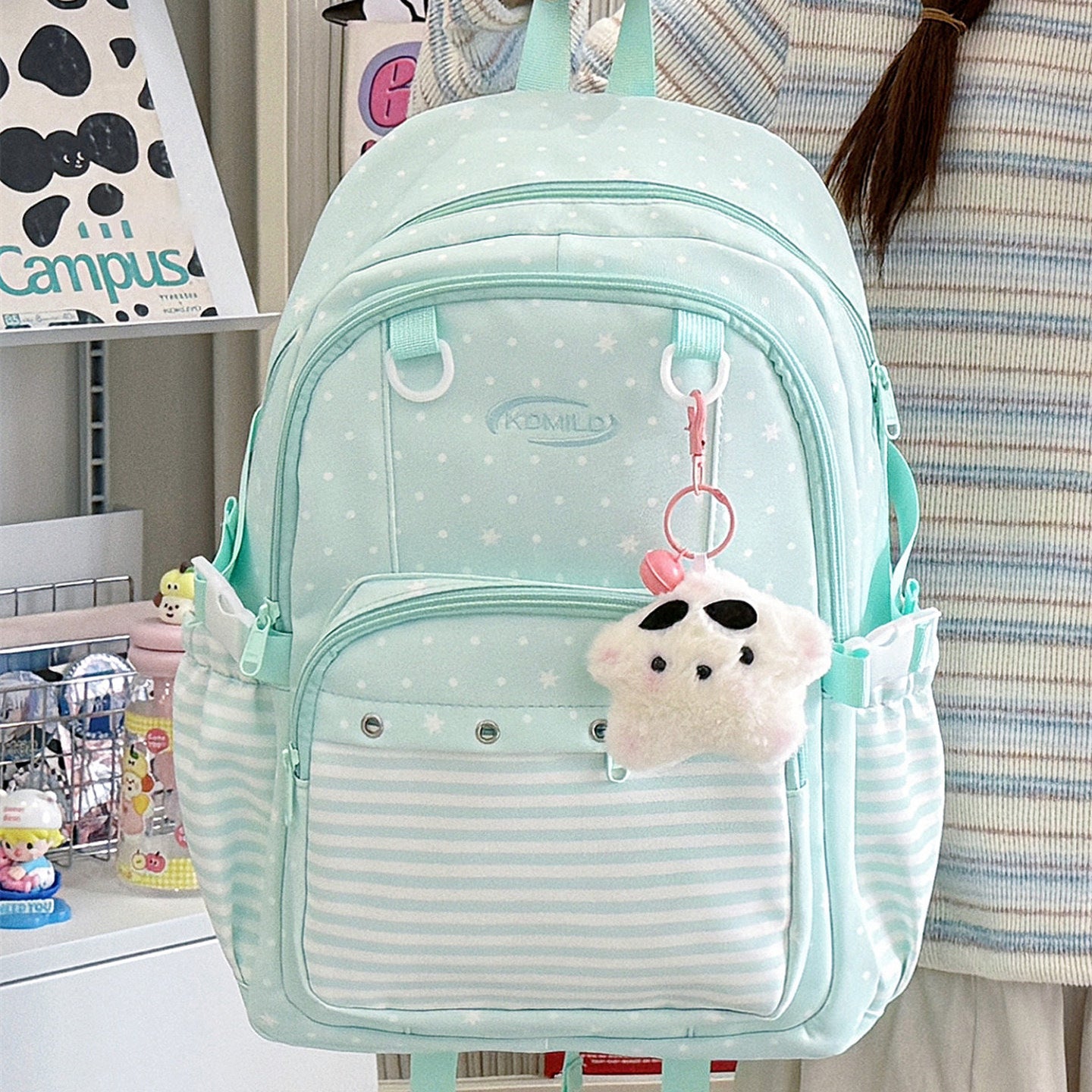 Multi-Taschen Studenten Rucksack Brehn