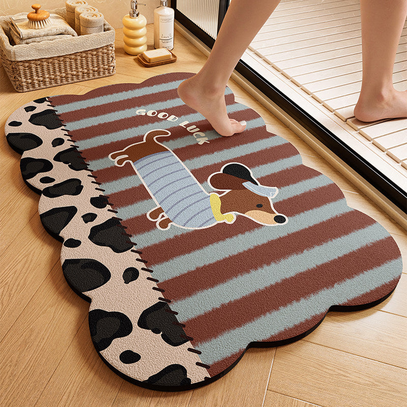 Weiches Badezimmer-Matte für Badezimmerböden
