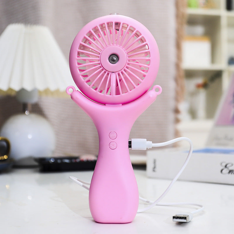 Damen tragbarer Mini-Ventilator mit Wasserzerstäuber Brehn