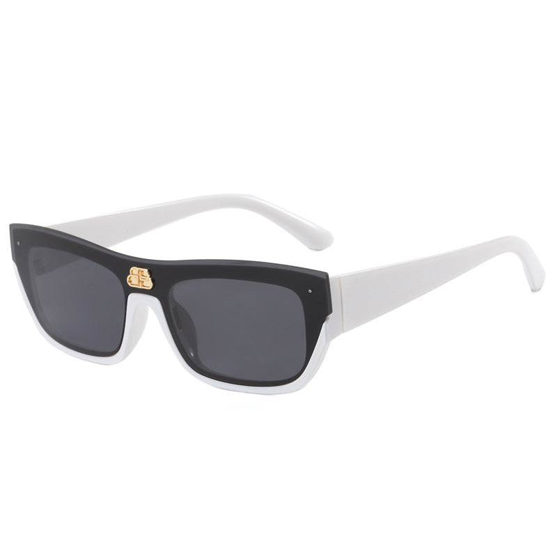 Damen modische oversized Sonnenbrille mit markantem Design Brehn