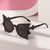 Damen auffällige modische Designer-Sonnenbrille Brehn