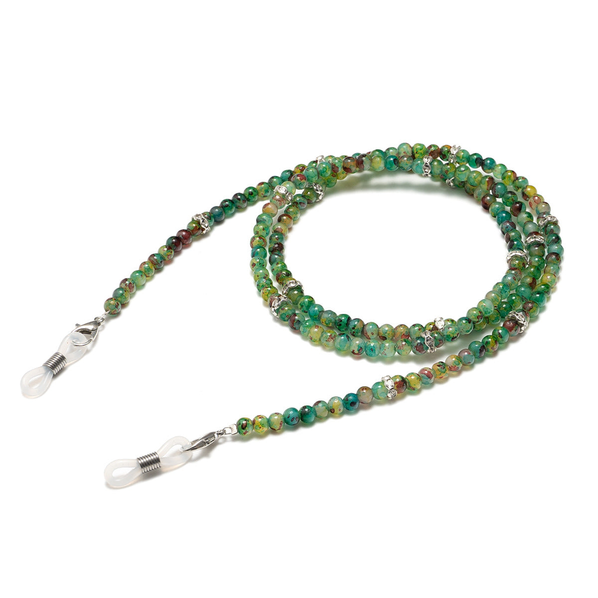 Elegante Perlen Brillenhalter Kette Brehn