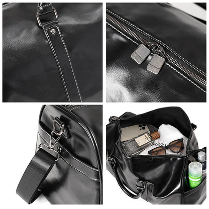Elegante Leder-Reisetasche Brehn