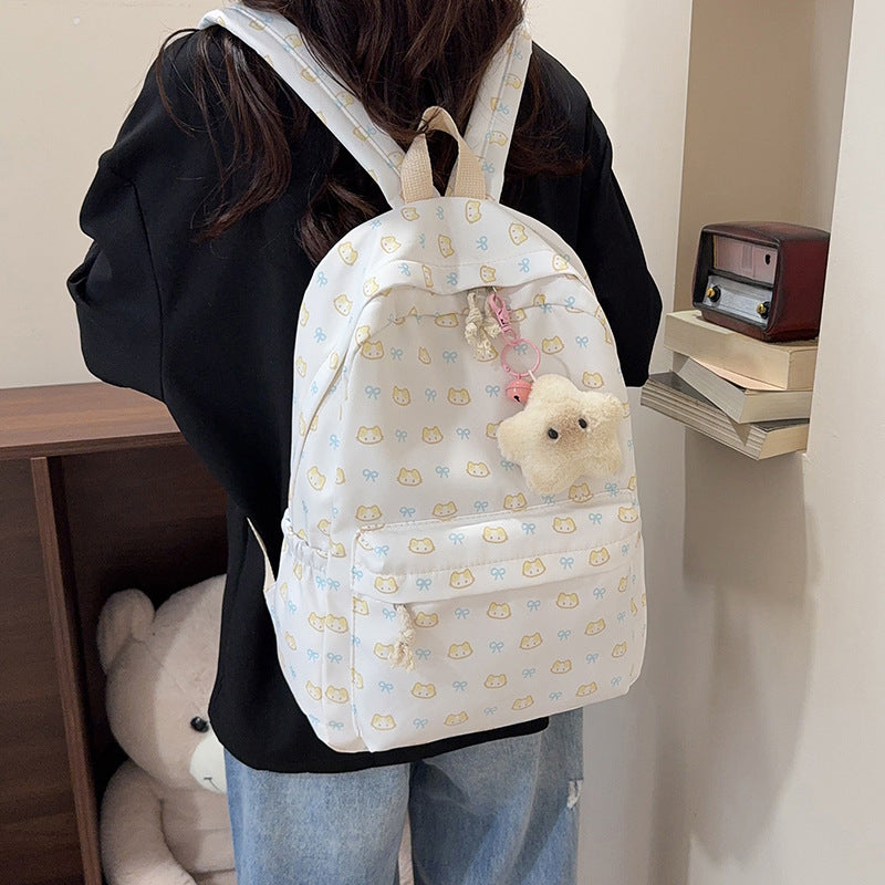 Verspielt Tierdruck Schulrucksack Brehn