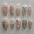 Floral Eleganz Press-On Nagelset Brehn