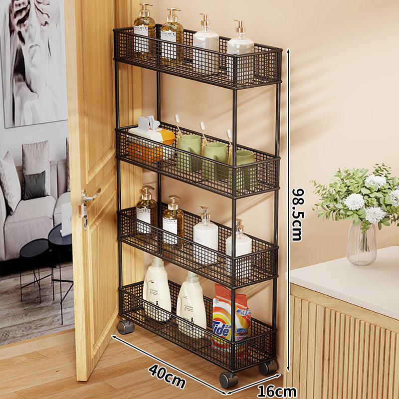 Slim Tür-Three-Tier Drahtgitter Aufbewahrungsorganisator