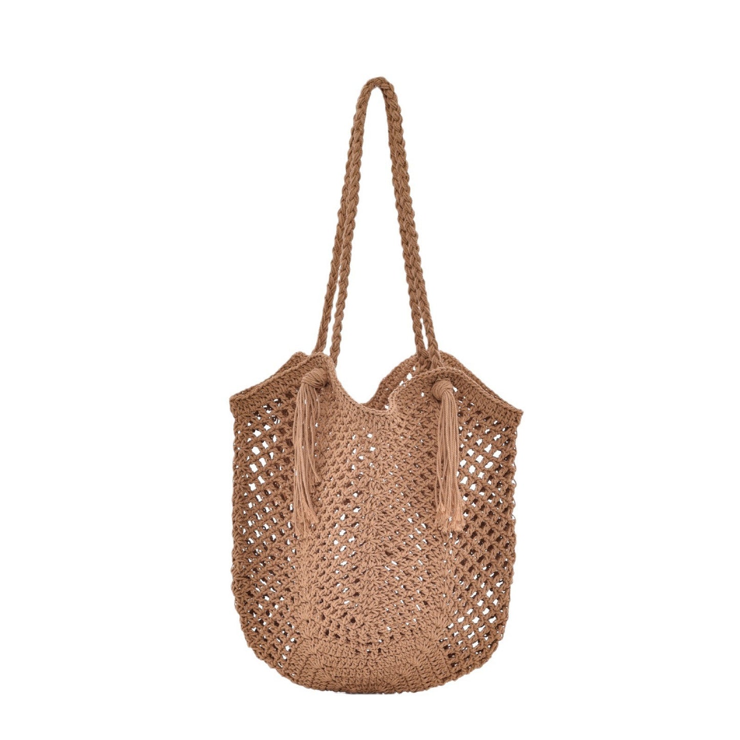 Handgefertigte Makramee Strandtasche Brehn