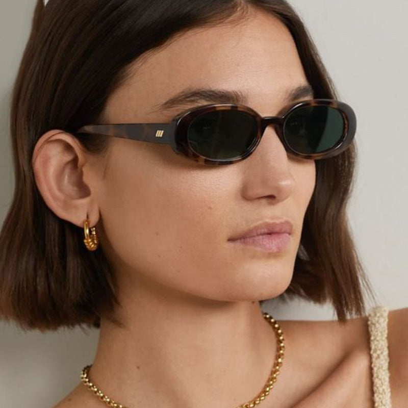 Damen modische Sonnenbrille im eleganten Schildkrötendesign Brehn