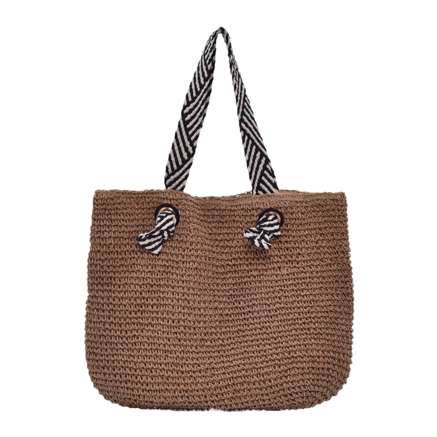 Handtasche mit Gestreiften Trageriemen Brehn