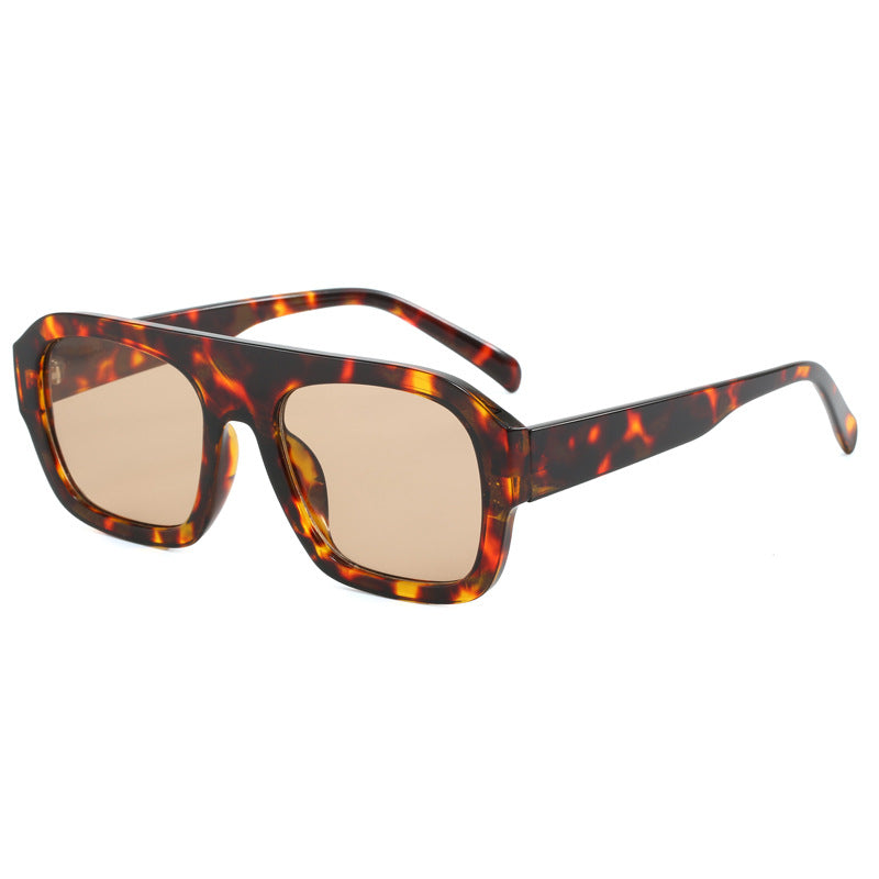 Damen oversize quadratische Sonnenbrille mit modernem Design Brehn