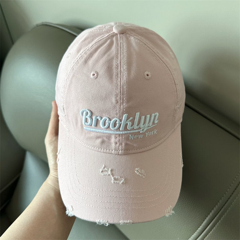 Herren Distressed Brooklyn Baseball Cap Brehn