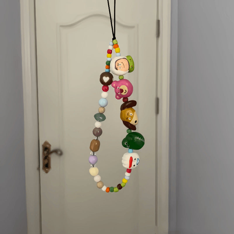 Verspielte Charakter Perlen-Lanyard Brehn