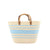 Stilvolle Strandtasche mit Bambusgriffen Brehn
