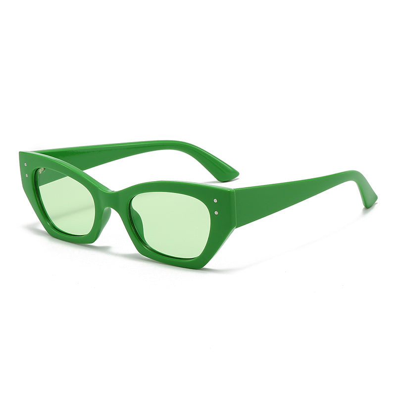 Damen moderne Fashion-Sonnenbrille im innovativen Design Brehn