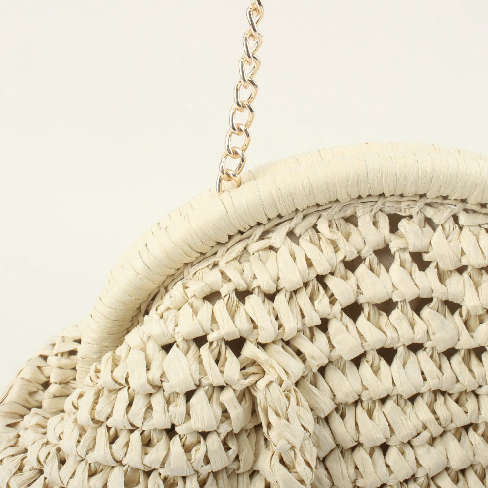 Clutch mit Dekorativem Flechtdesign Brehn