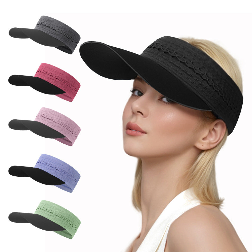 Damen Sportliche Sonnenblende mit atmungsaktivem Netzdesign Brehn