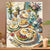 Dessert-inspiriertes dekoratives Leinwandkunstwerk Brehn