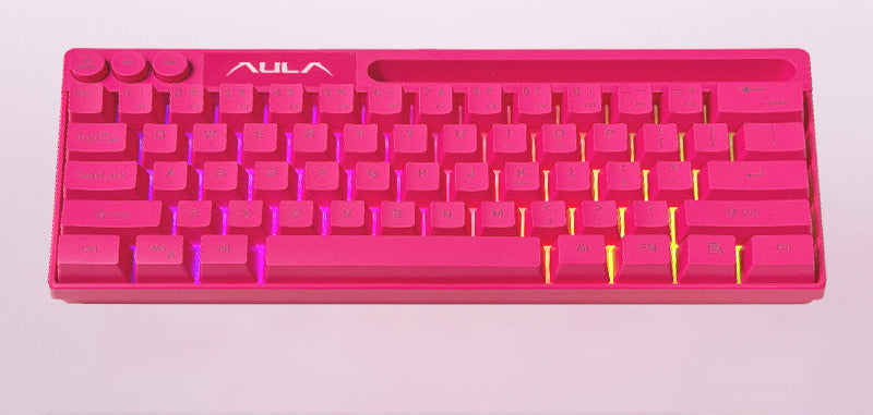 Drahtlose RGB ultraflache mechanische Tastatur Brehn
