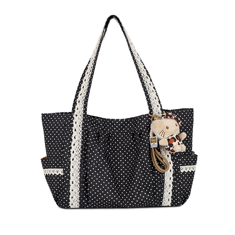Polka Dot Dekorativer Tragetasche
