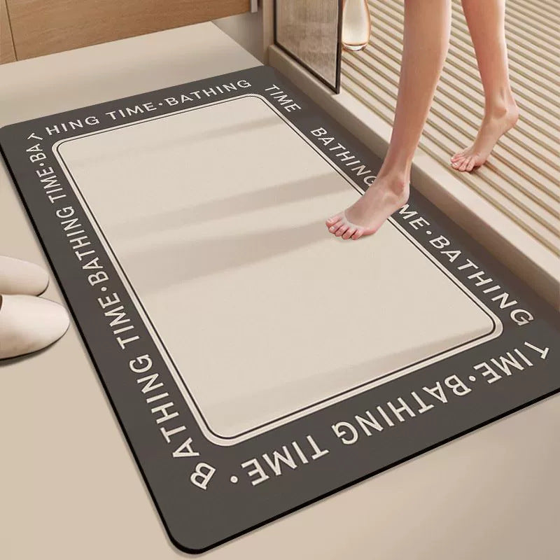 Stylische Badematte aus Memory-Schaum
