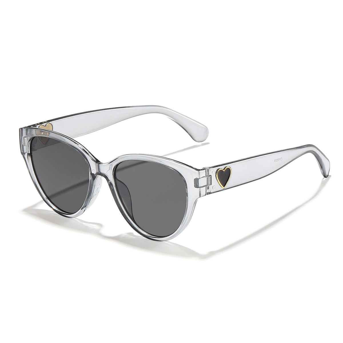 Damen Cat-Eye Sonnenbrille mit herzförmigem Detail und UV-Schutz Brehn