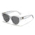 Damen Cat-Eye Sonnenbrille mit herzförmigem Detail und UV-Schutz Brehn