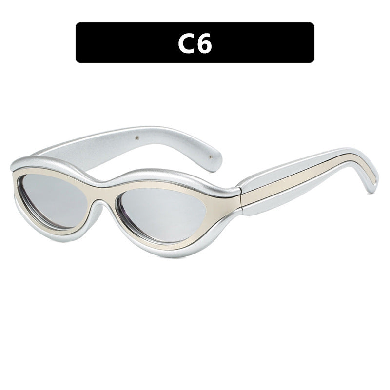 Damen Cat-Eye Sonnenbrille mit schützendem UV-Schutz und stilvollem Rahmen Brehn